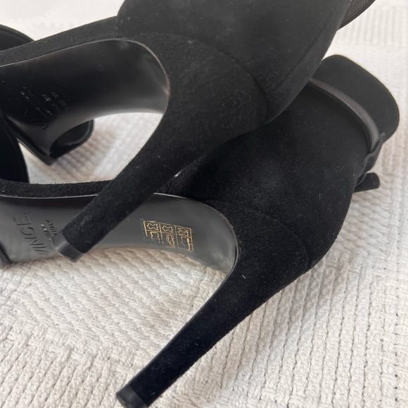 Vince Adley Suede Sandal with Ankle Strap Sz. 38 - Picture 4 of 6